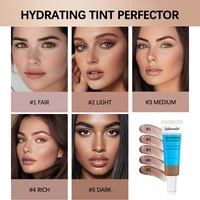 Foundation Tint Hydrating Light/Medium Light Buildable Coverage Natural Glow Finish Long-lasting Hydration Makeup Base  Cosmetic 1