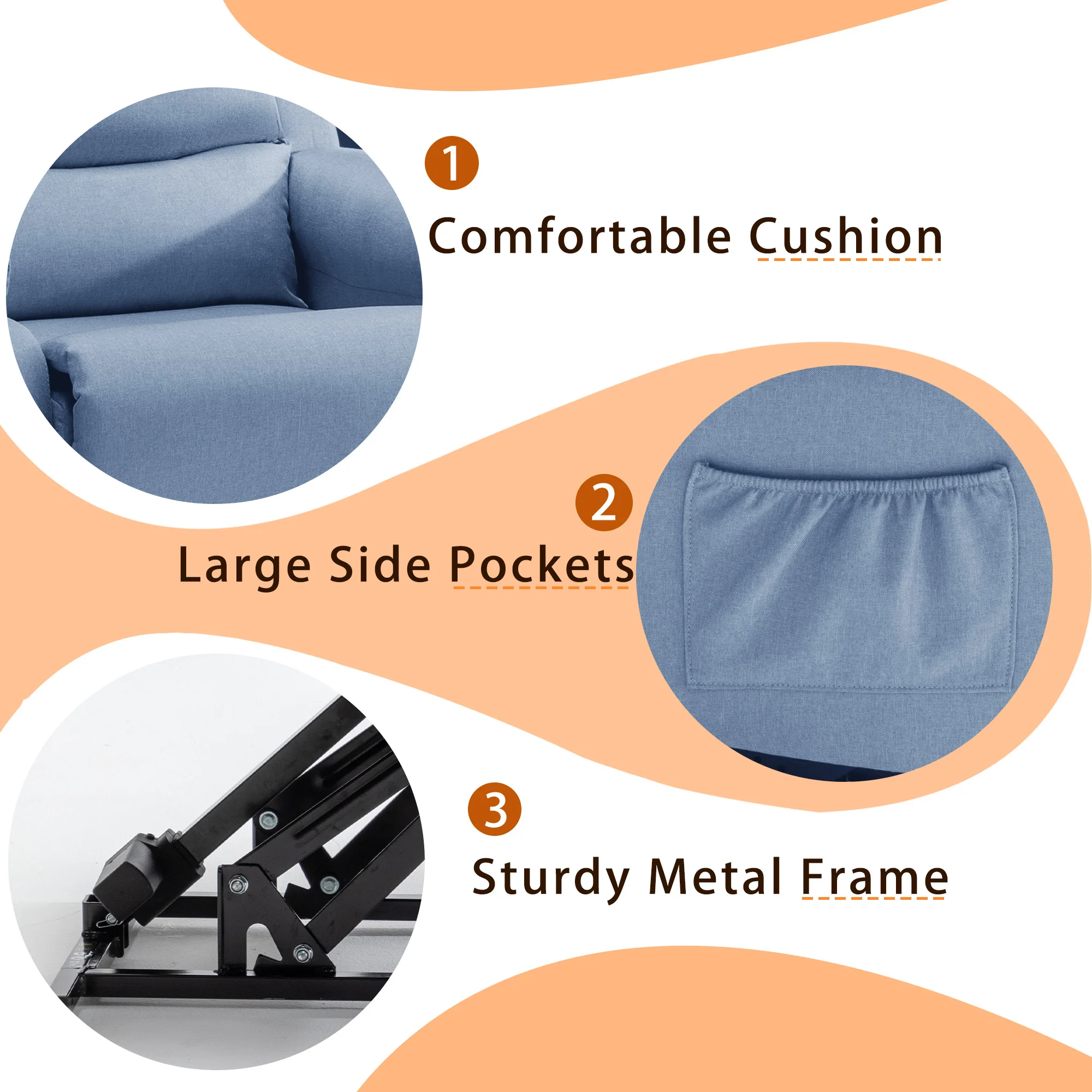 Small Power Lift Recliner Chair 4