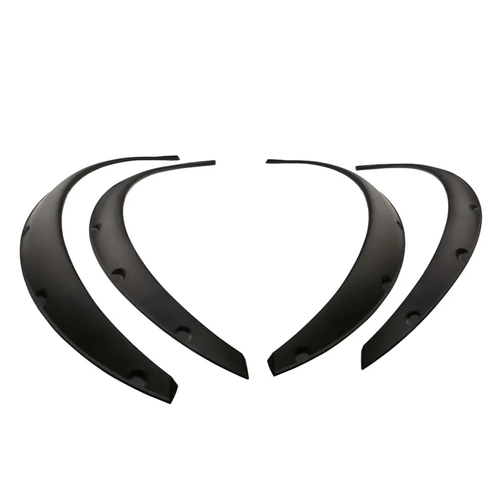 

4 Pieces Universal Car Mud Guard Wheel Arch Ornament