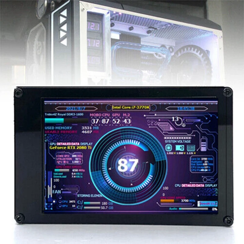 AIDA64 USB 3.5 Inch IPS Display Screen Secondary Screen Mini Monitor Screen For PC B1Q8