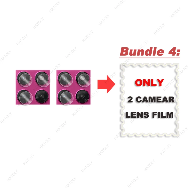 Black Edge Protective Film and Camera Lens Protector