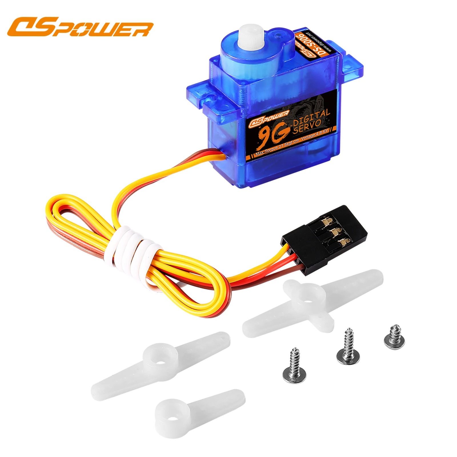 DSPOWER 9g 12g Micro Digital Servo Kunststoff/Metall Getriebe 4,8 ~ 6,0 V DC für RC Mini Auto Flugzeug Hubschrauber Roboter Wltoys Axial Teile – Detail 10