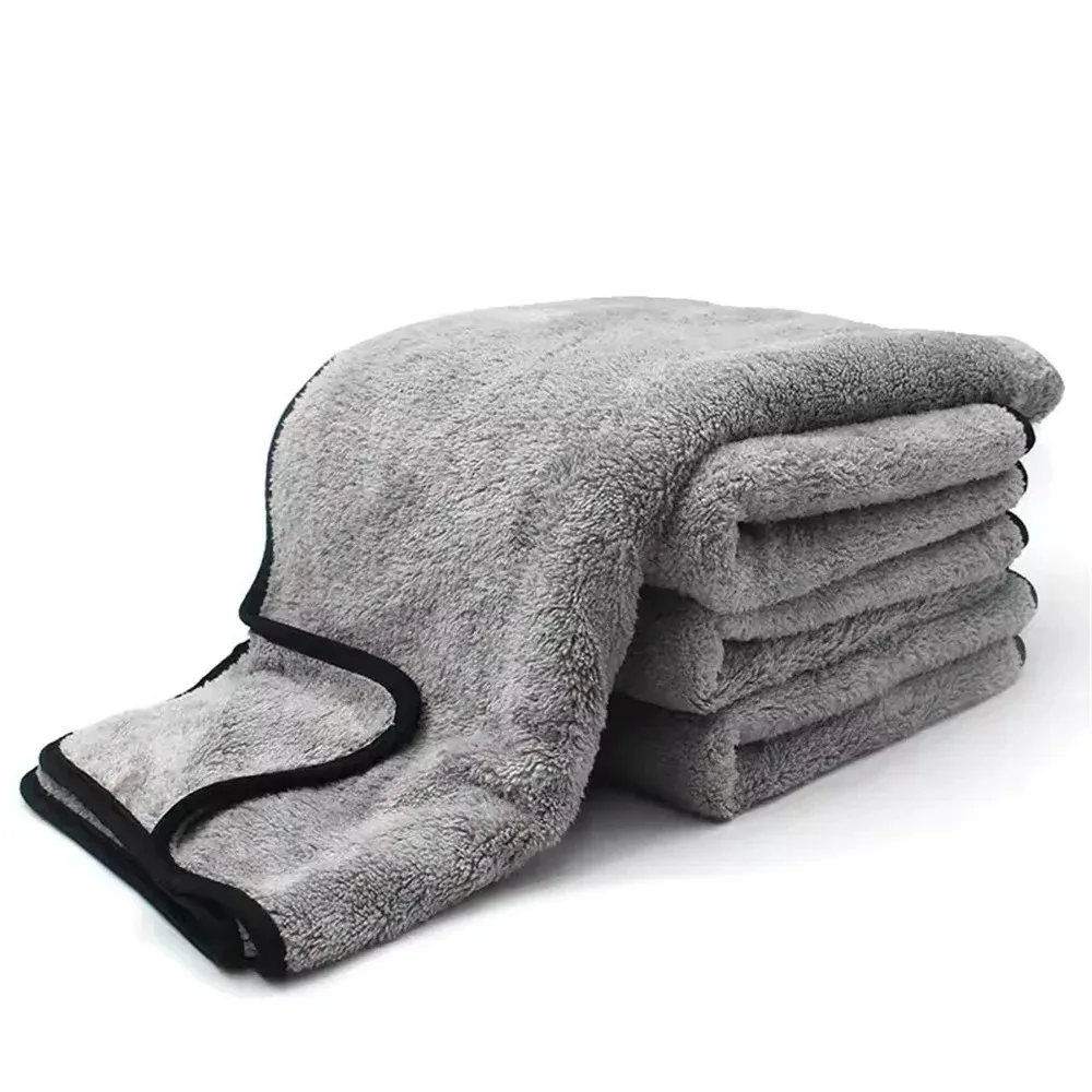 Ultra Soft Microfiber Car Wash Towel – Super Absorbent Quick-Drying Cloth for Auto Polishing Cleaning & Scratch Free Detailing