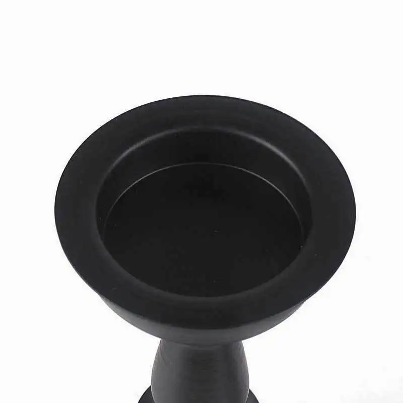 

Iron European Style Candlestick Home Decoration Accessories for Living Room Wedding Centerpieces Candle Holders Bougeoir Noir A