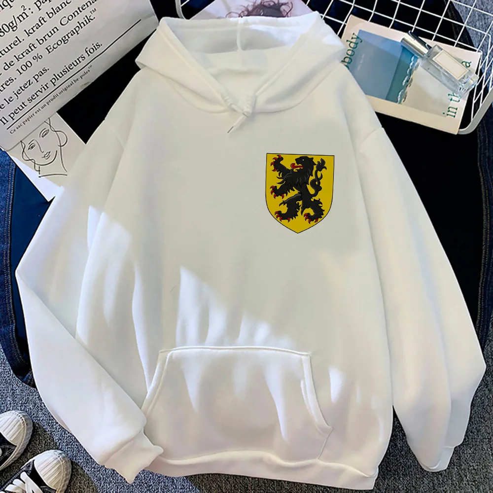 

flanders hoodies men harajuku Korean style long sleeve top Hood men harajuku pulls