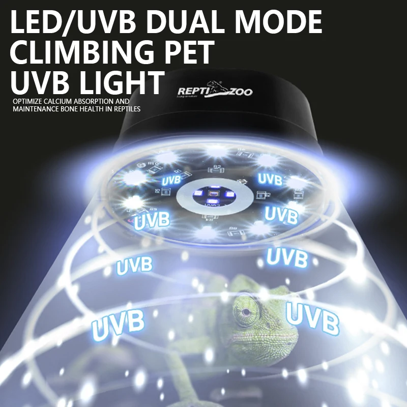 UVB Bulb Amphibian Lighting Reptile Heating Lamp for Turtle Breeding Lizard Supplies Essential Lighting Accessories