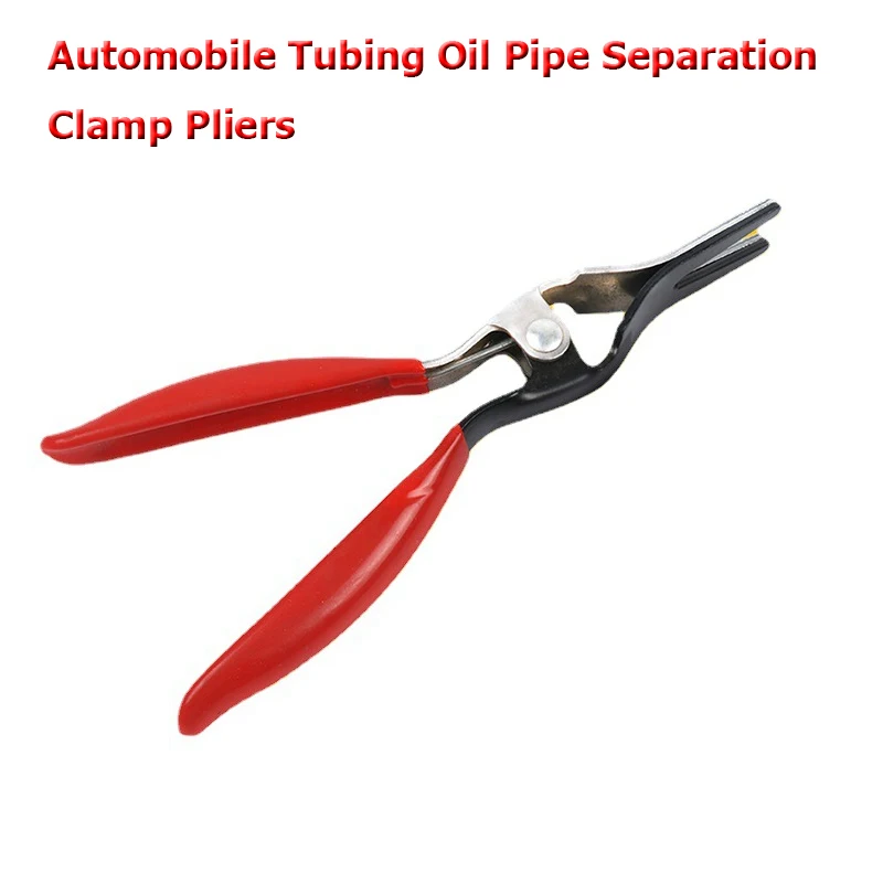 

Automobile Tubing Oil Pipe Separation Clamp Pliers Joint Tightening Pliers Fuel Filters Hose Tube Buckle Removal Car Pipe Tool
