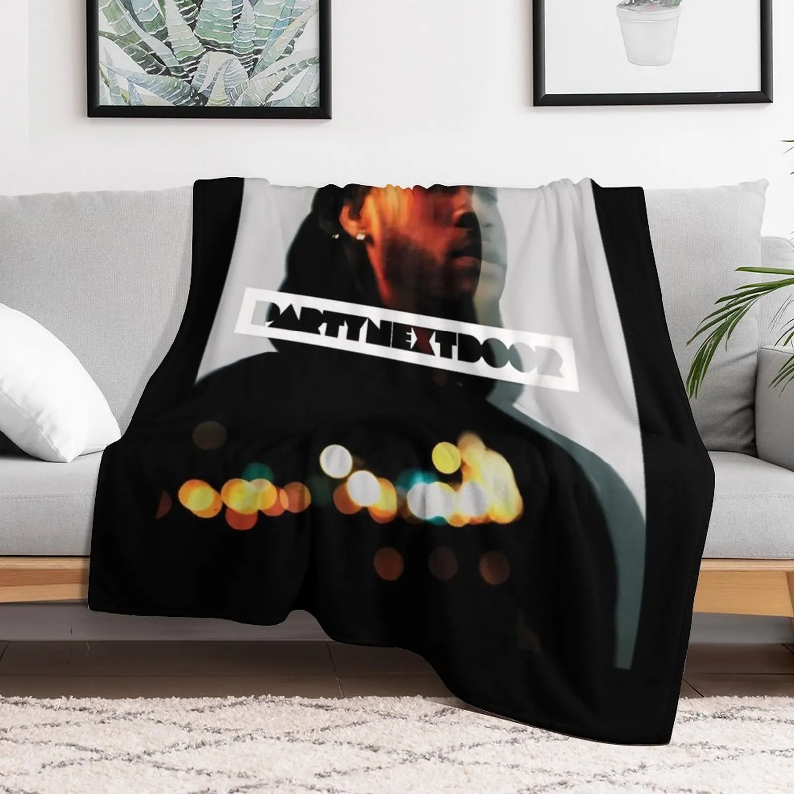 Partynextdoor Album Cover Throw Blanket 2
