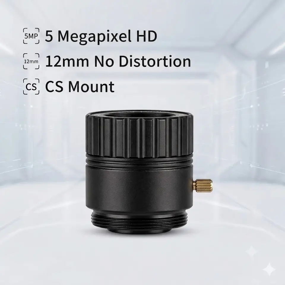 5MP CS Mount CCTV Lens 2.1mm 2.8mm 4mm 6mm 8mm 12mm 16mm 25mm Fixed Focal 650nm IR Filter Day Night Vision Security Camera Optic image 5