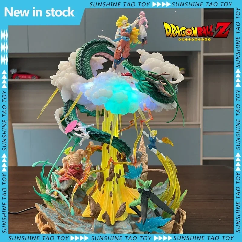 

30 см фигурки драконий жемчуг Shenron Goku Vs фигурка Buu аниме Frieza Vegeta Broly статуя Gk статуя из искусственного ПВХ коллекционные игрушки