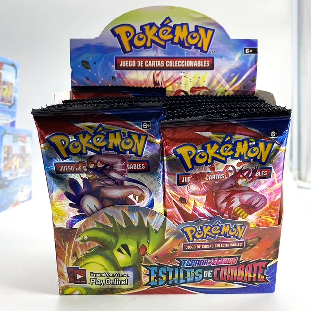 360 Pcs Cartas Pokemon Cards Toys English Card Game Booster Box