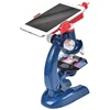 Microscope Kit LED 100X 400X 1200X Lab Microscope Home School Science Educational Toy Gift Biological Microscope for Children 2