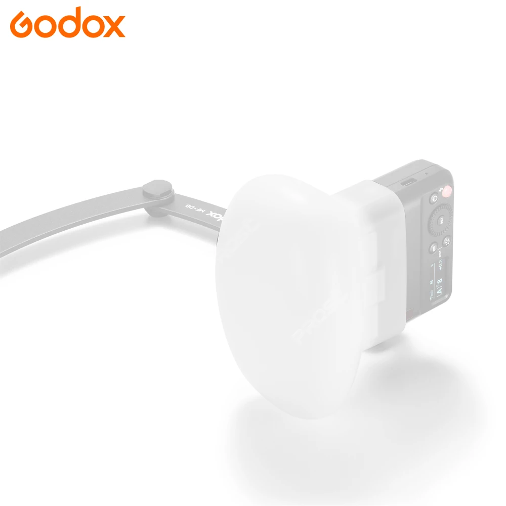 Godox MF-DD Dental Diffuser flash diffuser Silica Gel Diffusion Dome Kit for MF12 K2 MF12 DK1 Dental Macro Flash System Speedlight