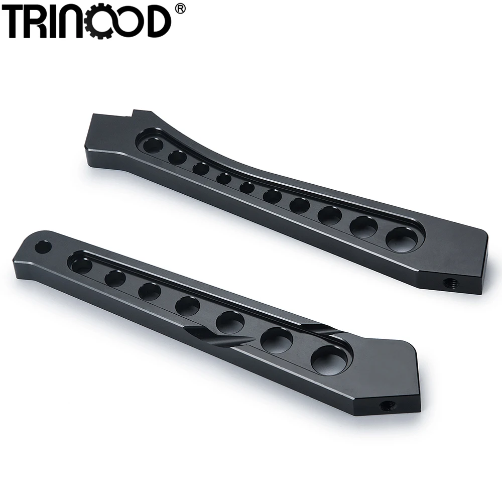 

TRINOOD Metal Front and Rear Steering Support Mount Kit Chassis Frame Brace for TYPHON 1/8 RC Car Buggy Upgrade Parts