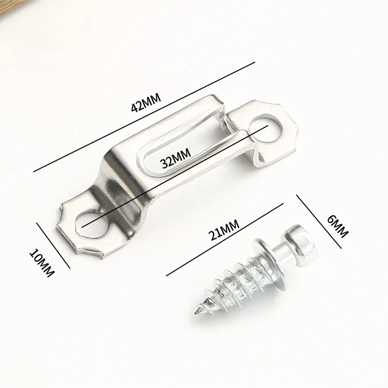 2 in1 Invisible Connector Woodworking Cabinet Cupboard Stainless Steel Hinges Assembly Furniture Bracket Recessed Screw Fastener