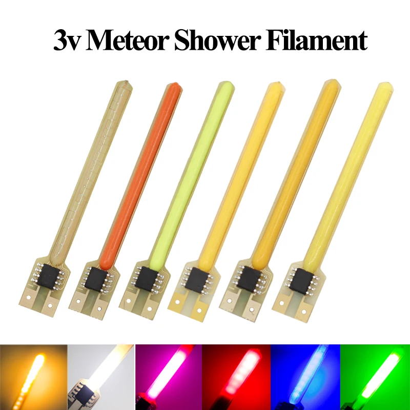 3v 5v Cob Meteor Shower Flowing Water Lamp S14 Caliber Led Filament Christmas Light String Parts Light Accessories Diodes led lamp led lamp beads led lamp bulb