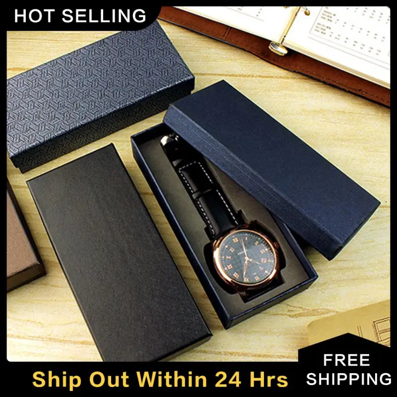 

10Pcs/Lot Rectangle Watch Storage Box Luxury Watch Case For Bracelet Bangle Jewelry Collection Box Wrist Watches Holder Box