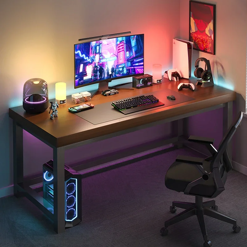 Description Picture 6 of itemModern Simple Desktop Computer Desks Bedroom Home E-sports Table Home Office Desk Work Table Student Study Writing Table T