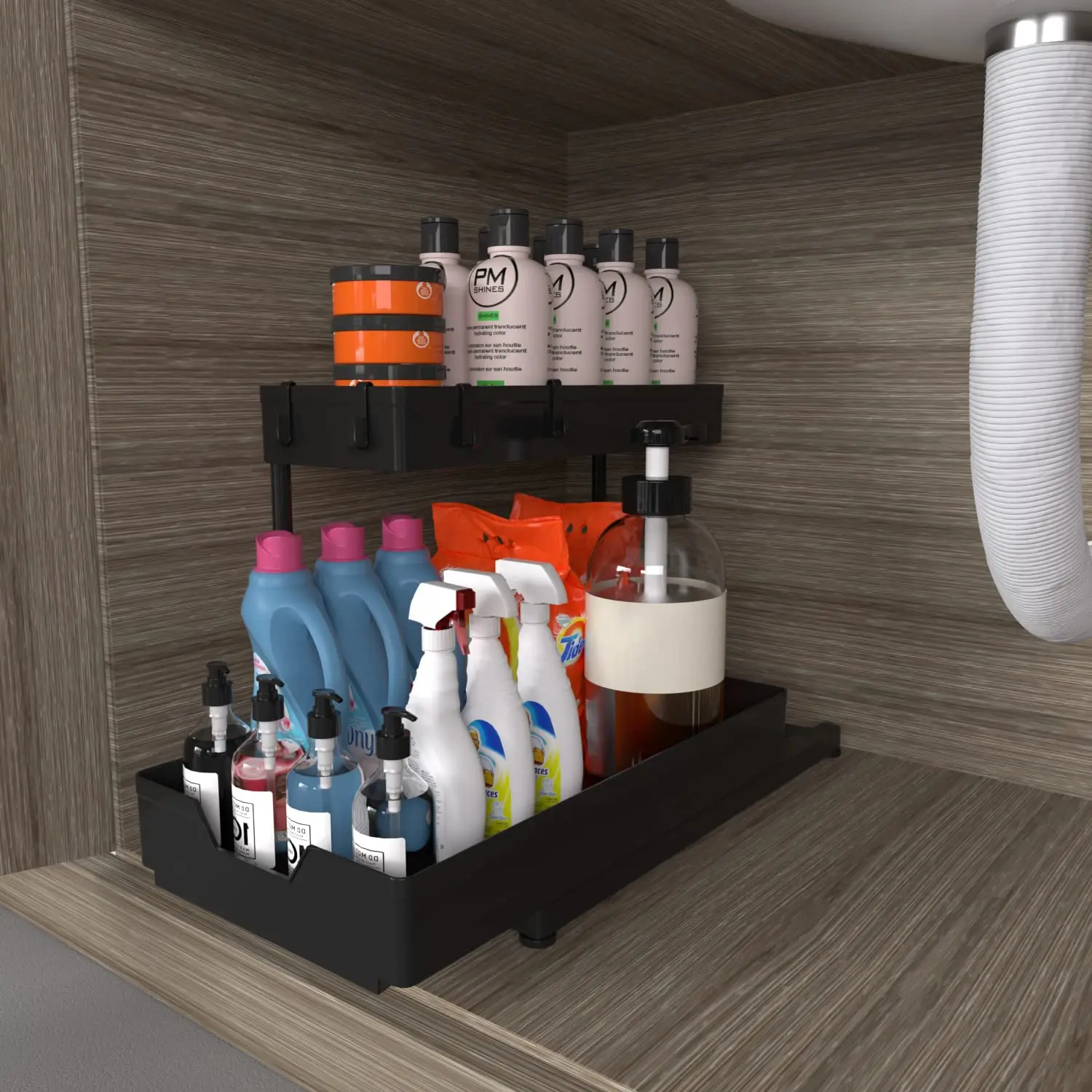 Organizador de 2 niveles fregadero, baño o cocina 1 Organizador de 2 niveles fregadero, baño o cocina 1