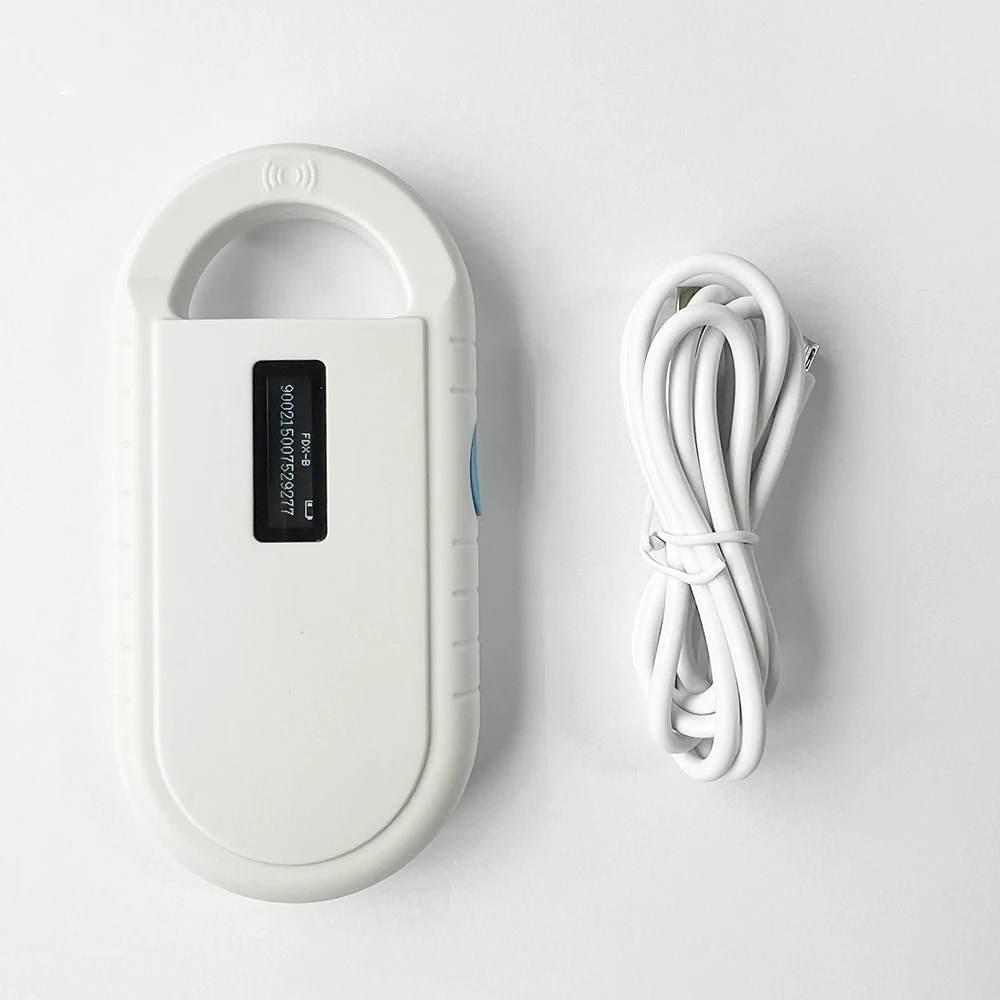 FDX-B Pet Scanner ISO11784/5 Pet ID Reader 134.2Khz Chip Transponder RFID Handheld USB Dog Cat Microchip Scanner pet microchip scanner