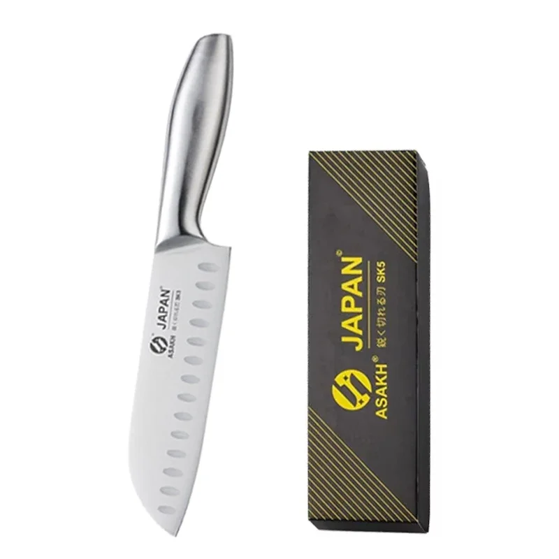 全鋼プロフェッショナル包丁セット 7 インチ三徳ナイフ肉包丁骨抜き