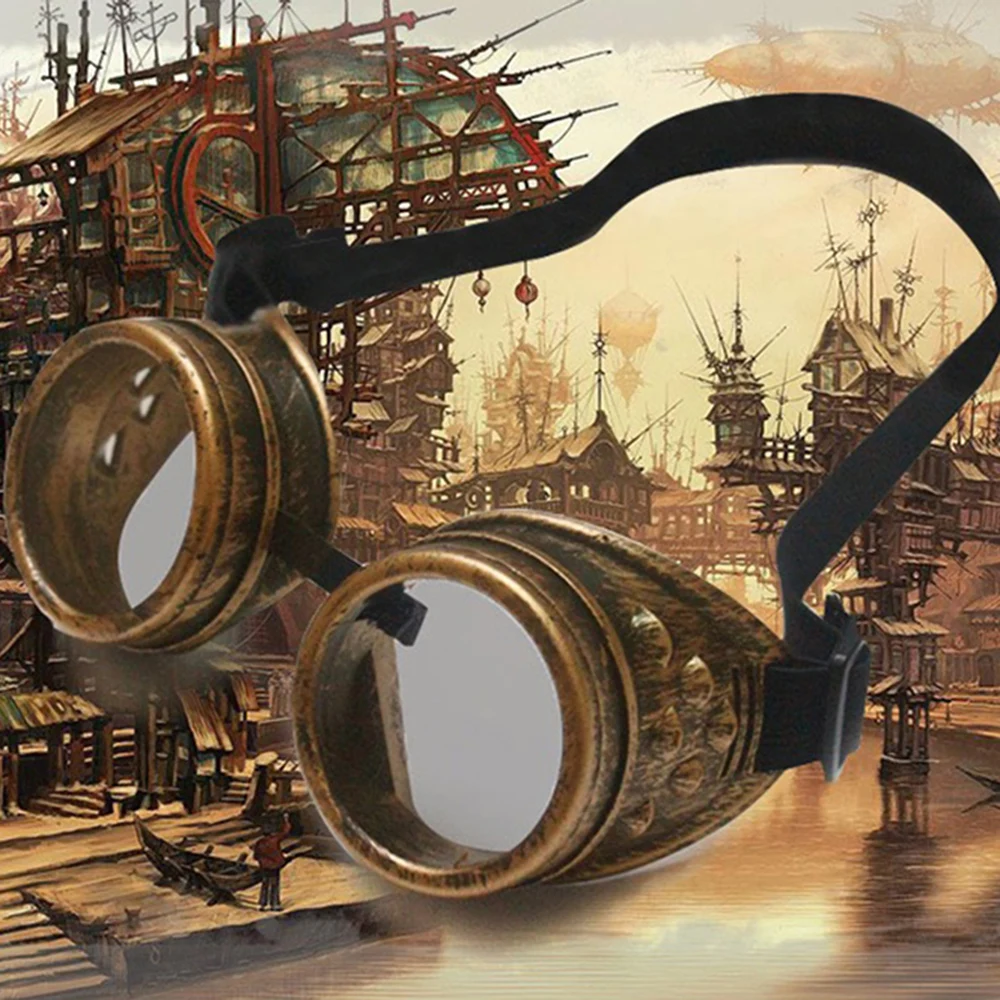 Welding Goggles Vintage Style Steampunk Sunglasses Welder Specific Glasses Soldering Protective Equipment Welding Glasses