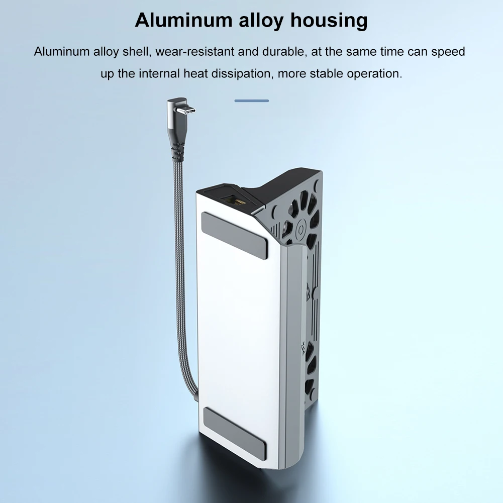 

TV Base Stand HDMI-Compatible Dock Console Hub Gigabit Ethernet 1000Mbps USB C Docking Station Type C USB 3.0 2.0 for Steam Deck