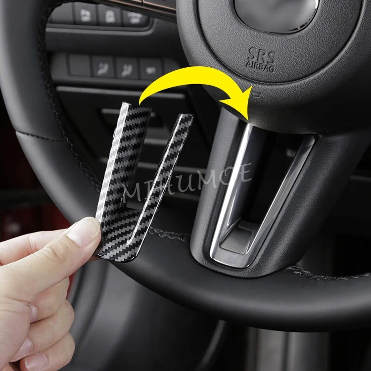 Alcantara Schalthebel Handbremse Aufkleber Für Mazda 3 CX-30 - Premium Innenraum