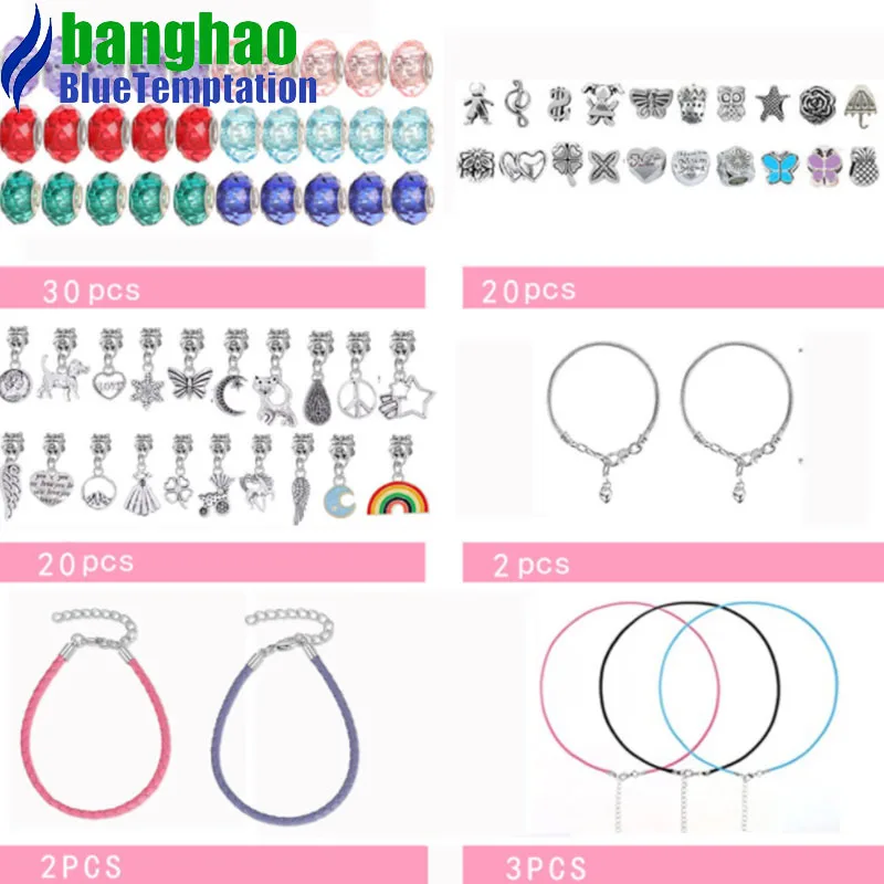 wholesale Fashion handmade diy Charms gift making accessories for jewelry pendants alloy beads bracelets HDT018