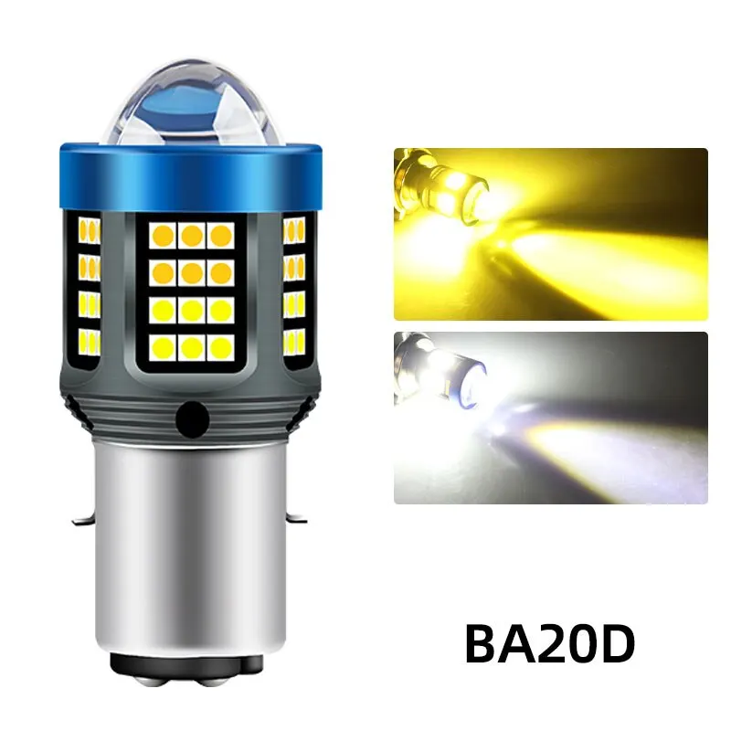 BA20D White Yellow