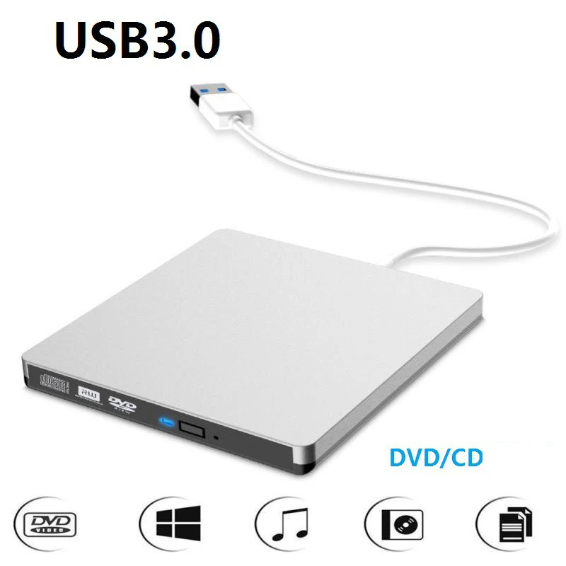 bandeja, ultra fino, DVD-RW, gravador de unidade