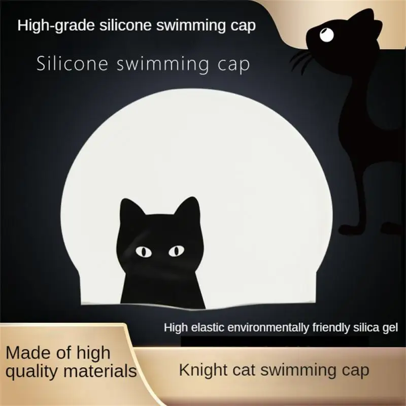 

Durable Swim Waterproof Swim Caps Swimming Silicone