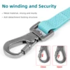 1.8M 3M 5M 10M  PVC Dog Leash large dog Medium Waterproof and easy to clean Wave texture running dog training Leash long strong 2