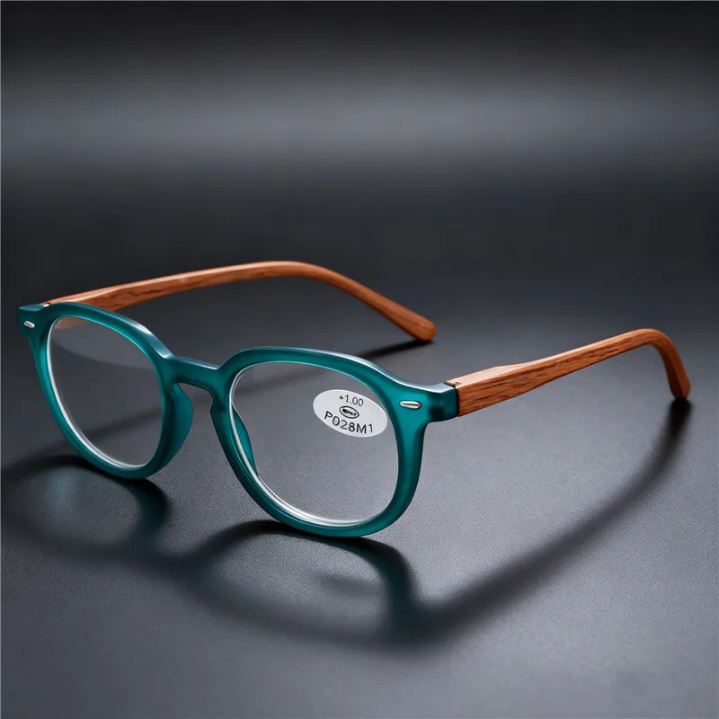 Vintage Round Anti Blue Light Reading Glasses - High Quality TR90 Retro Eyewear