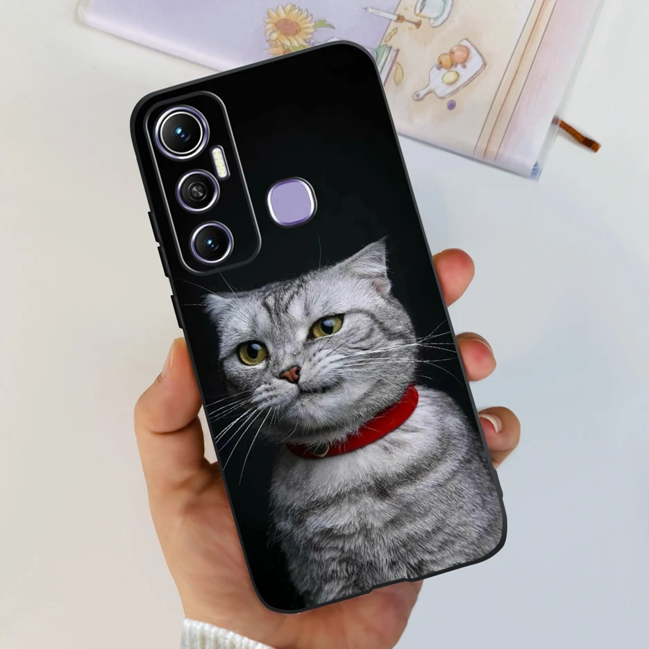 Cute Cartoon Flowers Silicone Soft TPU Phone Case - Enhanced Protection Bumper Cover