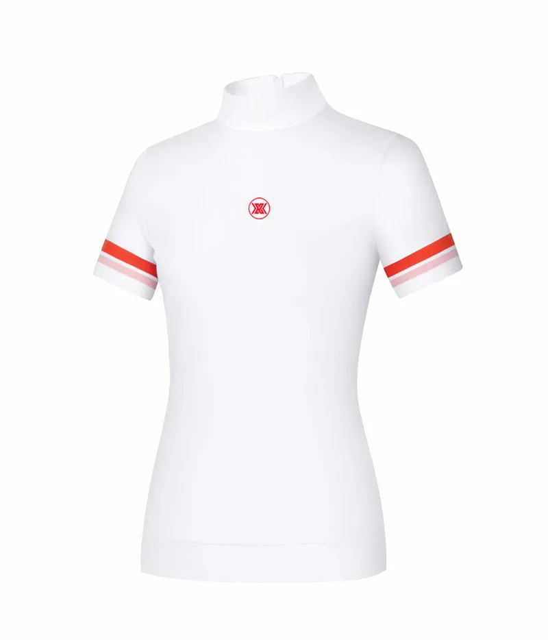 women's golf wear Summer Breathable Golf Polo T-shirts Women Short-sleeved Slim Shirts Casual Sports Tops Golf Clothing