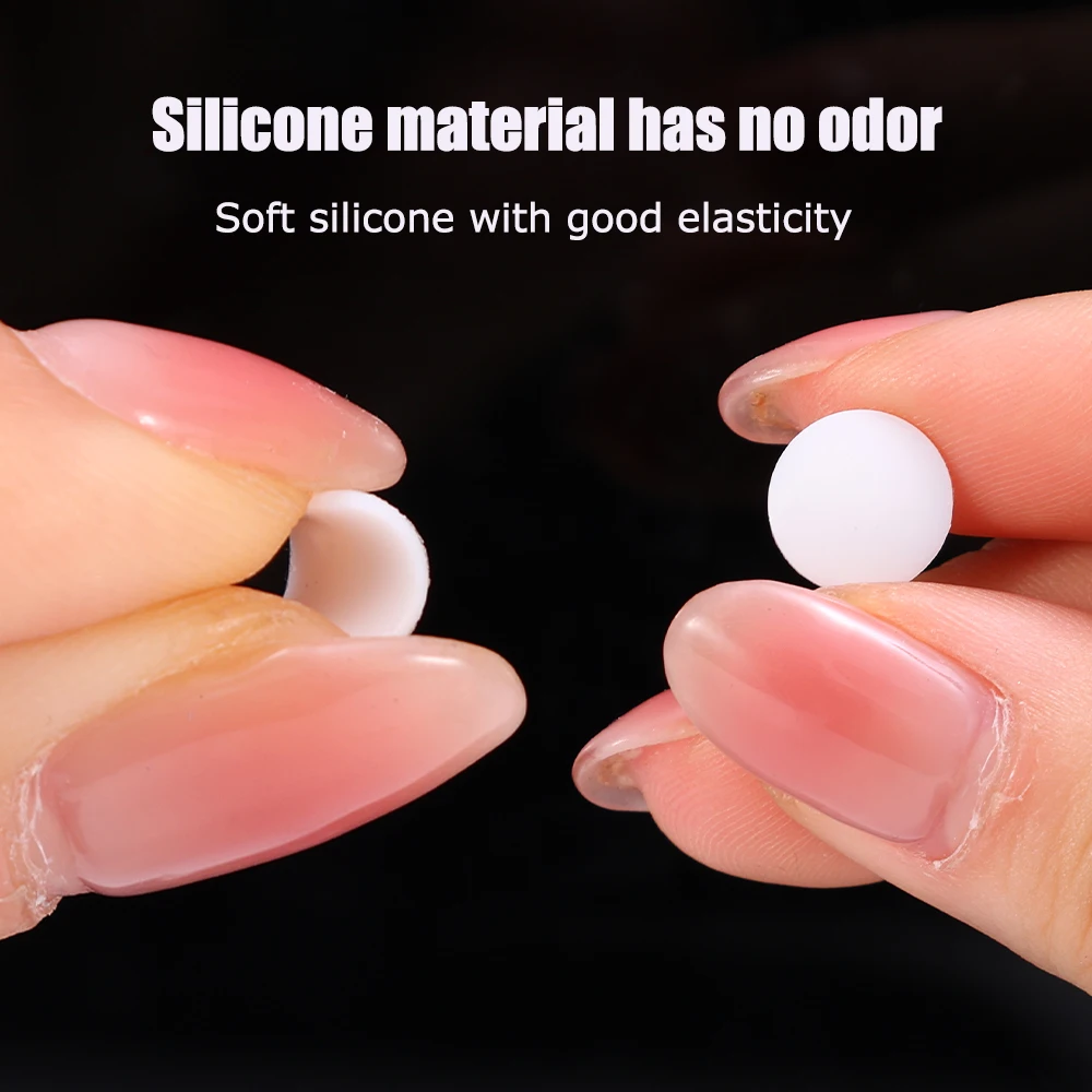 Description Picture 6 of item50/100pcs Anti-collision Sticker Self-adhesive Silicone Particles Round Bumpers Soft Anti Slip Shock Absorber Foot Pads Damper