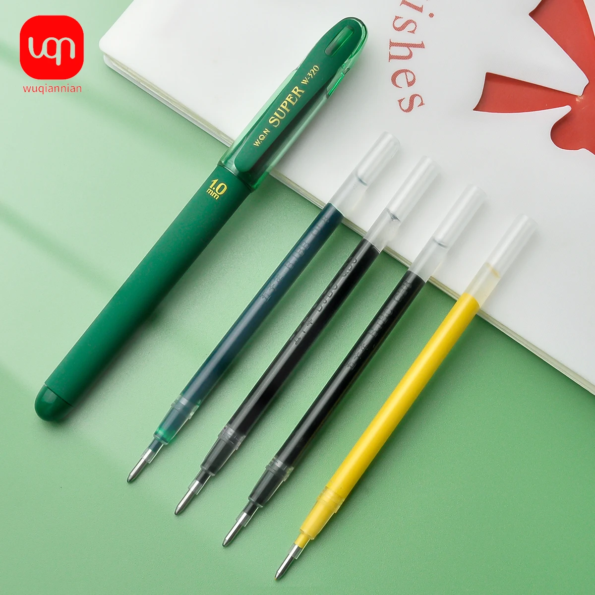 3/6/12 high-end gel neutral pens 1.0mm - fast drying and lasting, soft and smooth, plenty of ink school and office stationery 5