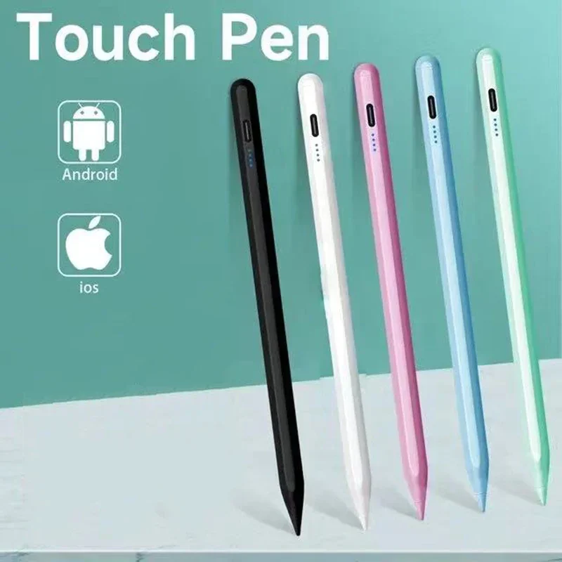 Stylets pour Samsung Galaxy Tab A9 A9 + S9FE FE + S9 + S8 + S7 + S7FE S6lite A7 A8 A7lite, stylo de sensibilité inclinable Rechargeable pour iPad