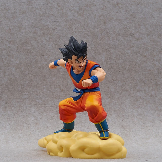 Goku Na Nuvem Com Esfera Do Dragão Dragon Ball Z Cartoon Figura De Anime  Acessórios Brinquedo