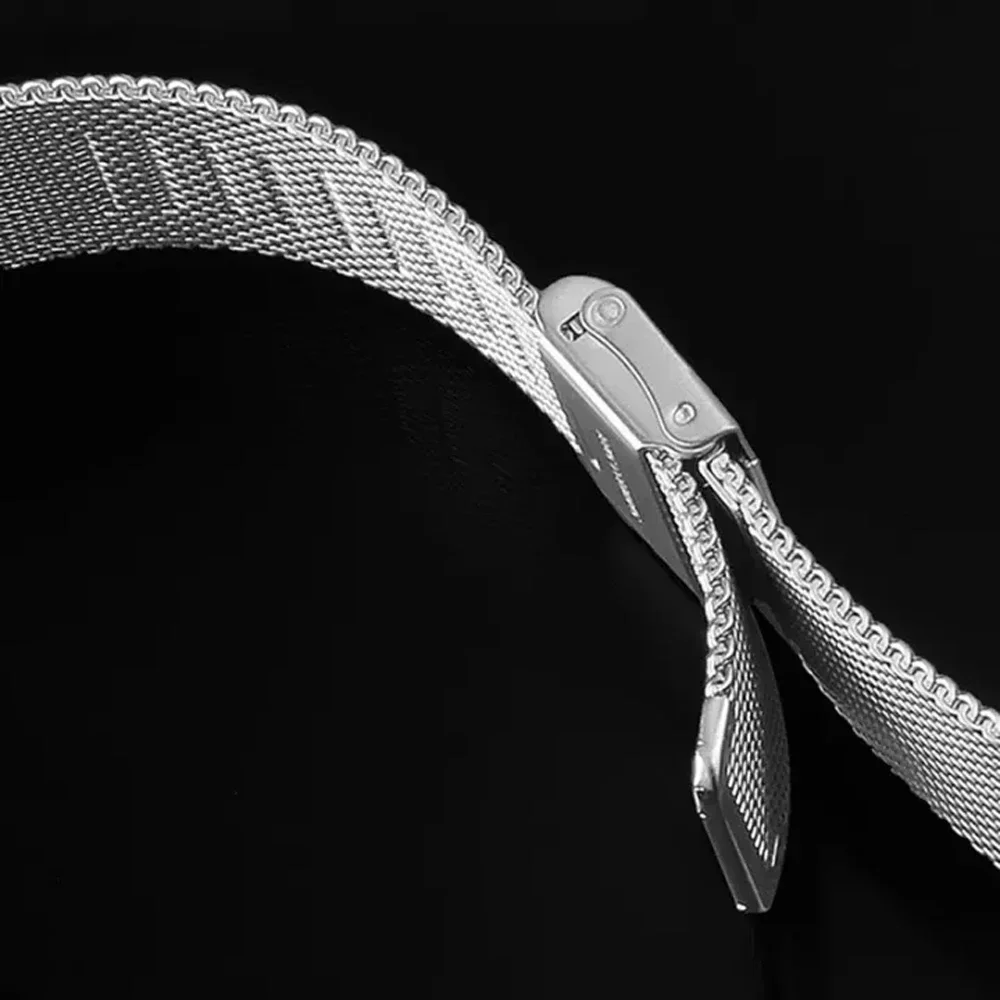 Stainless Steel Mesh Strap, Universal 22mm Watch Band