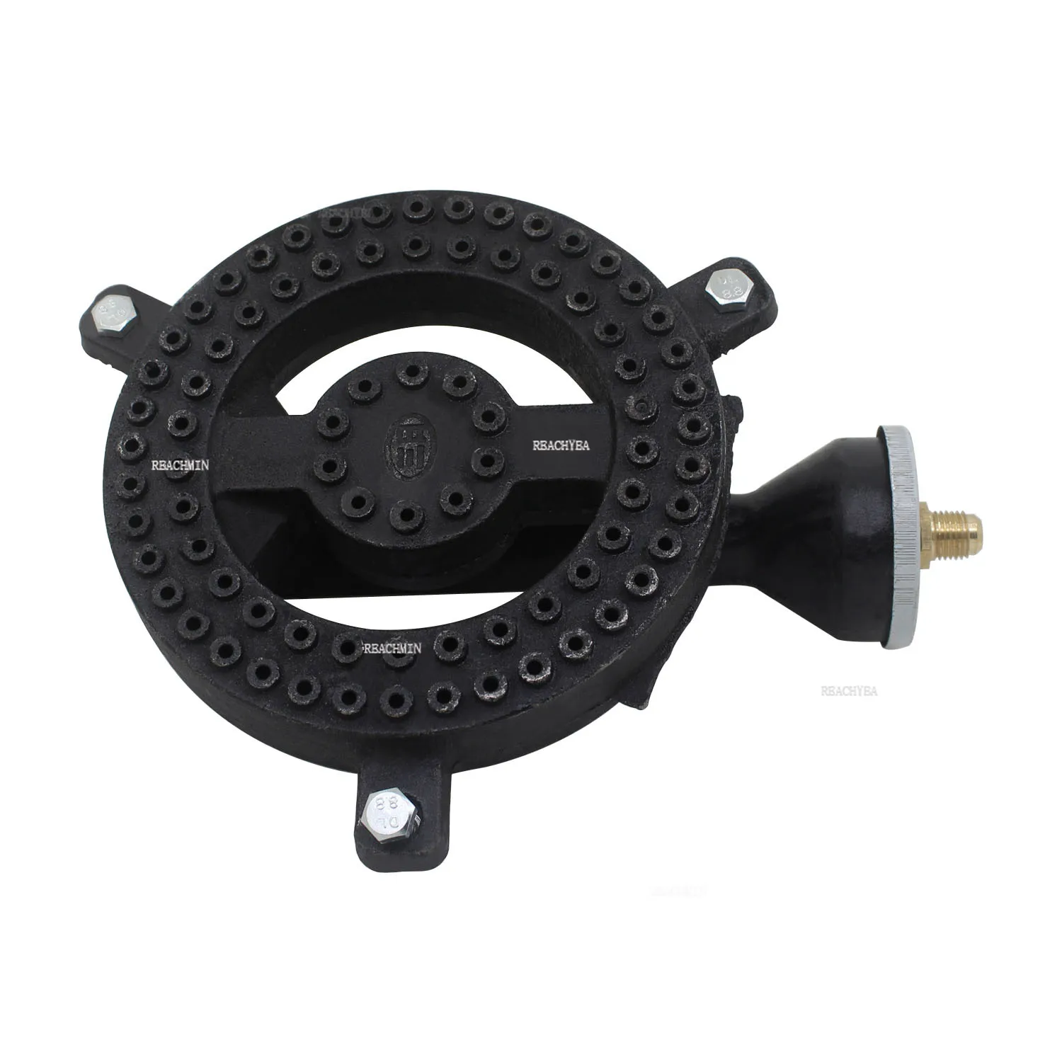 head with cast iron fitting orifice For Clay pot stove Gas stove cast