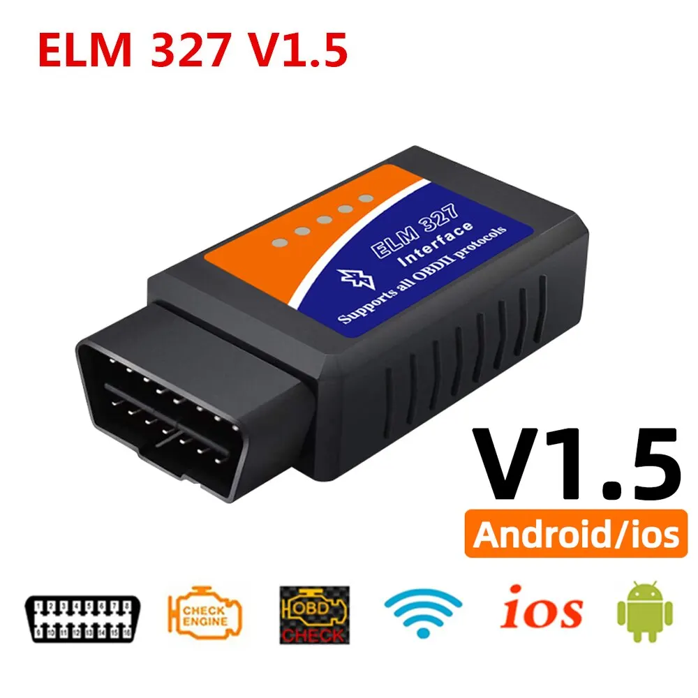 OBD2 Scanner ELM327 V1.5 TR6260S1 BT/Wifi ELM 327 Car Diagnostic Tool For Android /IOS PK Vgate Icar2 Code Reader