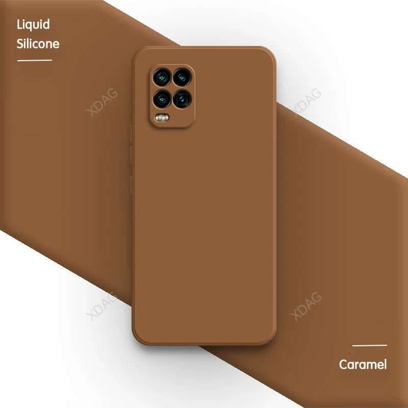 thumbnail image 1 of Luxury Case for Xiaomi 10 Lite Ultra 10S 10i 10T Pro mi10 10Lite 5G Coque Liquid Silicone Soft Original Cover High Qualtiy Funda, 1 of 5
