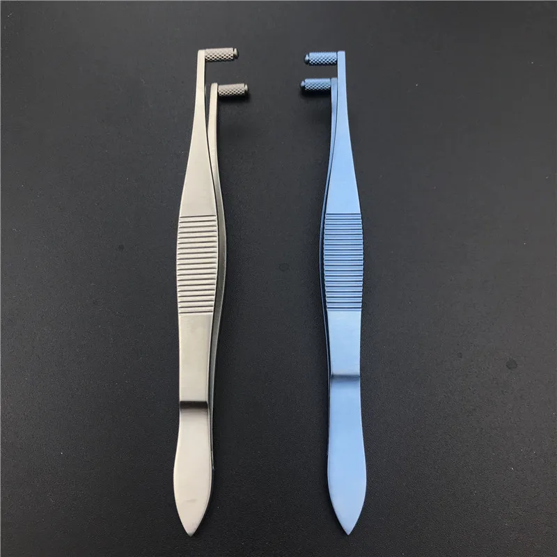 

Epithelial roller wheel forceps Titanium Stainless steel ophthalmic plastic surgical instruments 1pcs