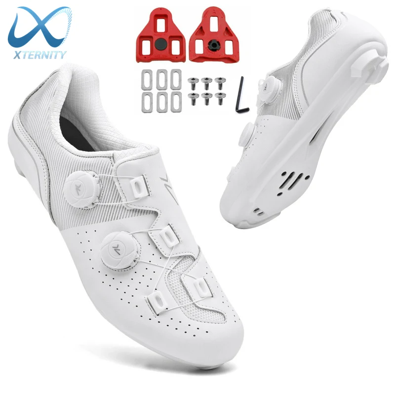 Cycling Shoes Racing Road Bike SPD Cleat Self-Locking MTB Bicycle Sneakers Unisex
