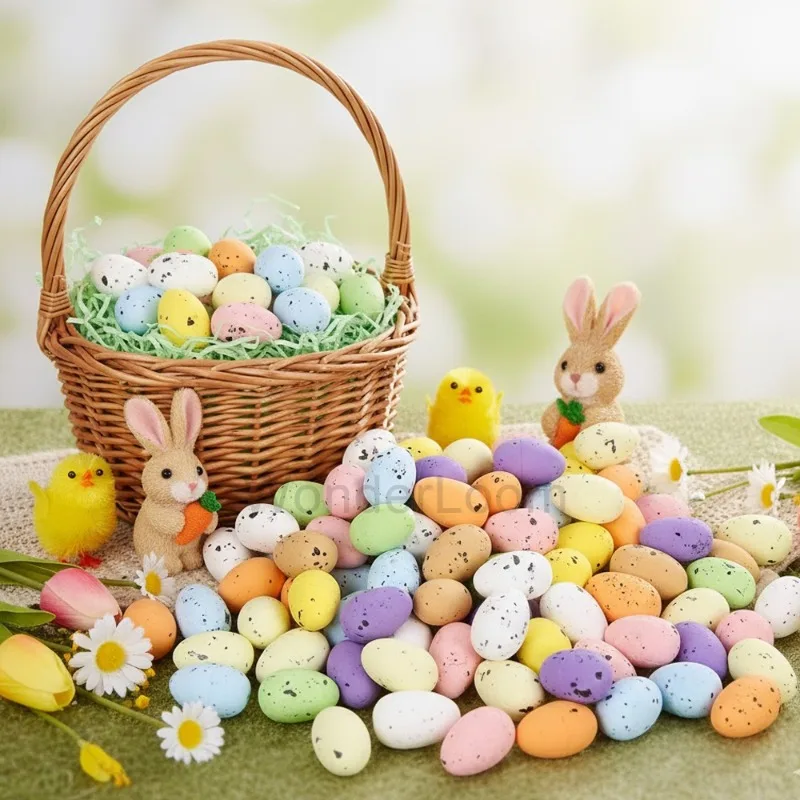 Colorful Foam Easter Eggs 1