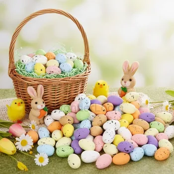 Colorful Foam Easter Eggs 1