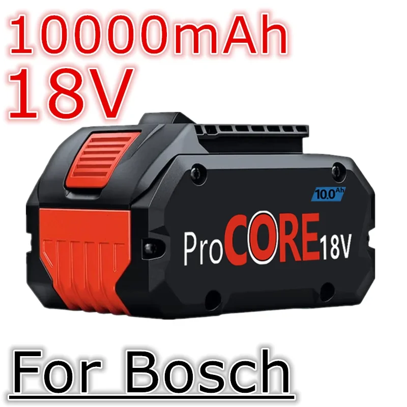 

CORE18V 10000mAh ProCORE Replacement Battery for Bosch 18V Professional System Cordless Tools BAT609 BAT618 GBA18V80 21900 Cell