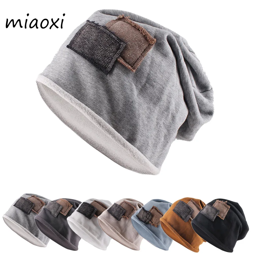 Fashion Beanies Skullies Adult Unisex Soft Spring Autumn Hat For Women Stickers Hats Casual Outdoor Brand Sport Bonnet embroidered beanies knitted beanie cotton beanie skullies beanies fashion beanies